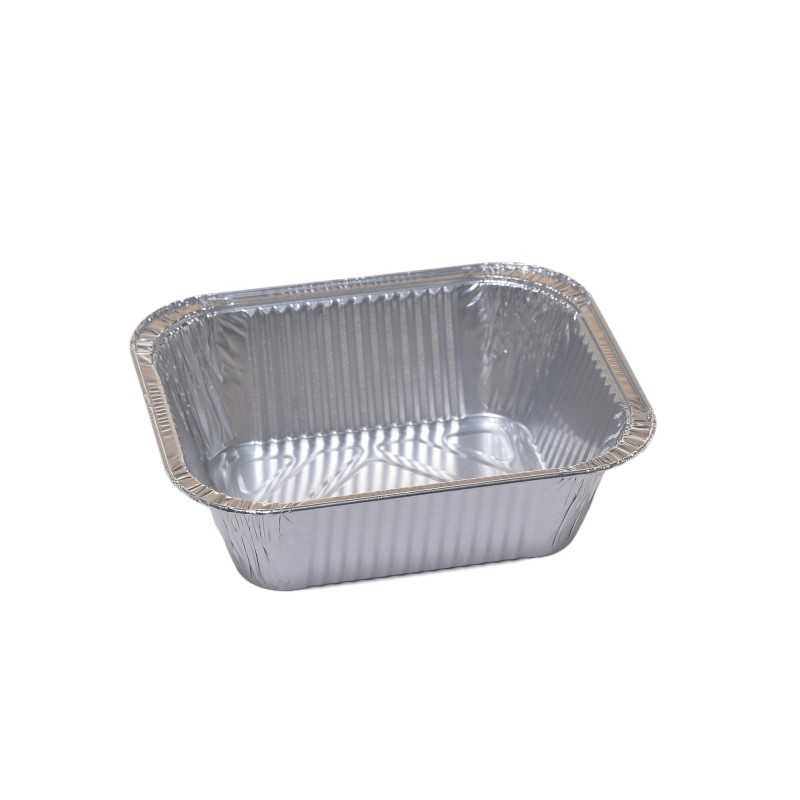 Contenitore alluminio 110 rettangolare 15x12,5 cm | Crovegli
