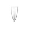 Bicchiere flute plastica senza gambo 120 ml | Crovegli