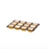 Teglia 12 stampini muffin cartoncino rigido 45×45 mm H 40 mm forno | Crovegli