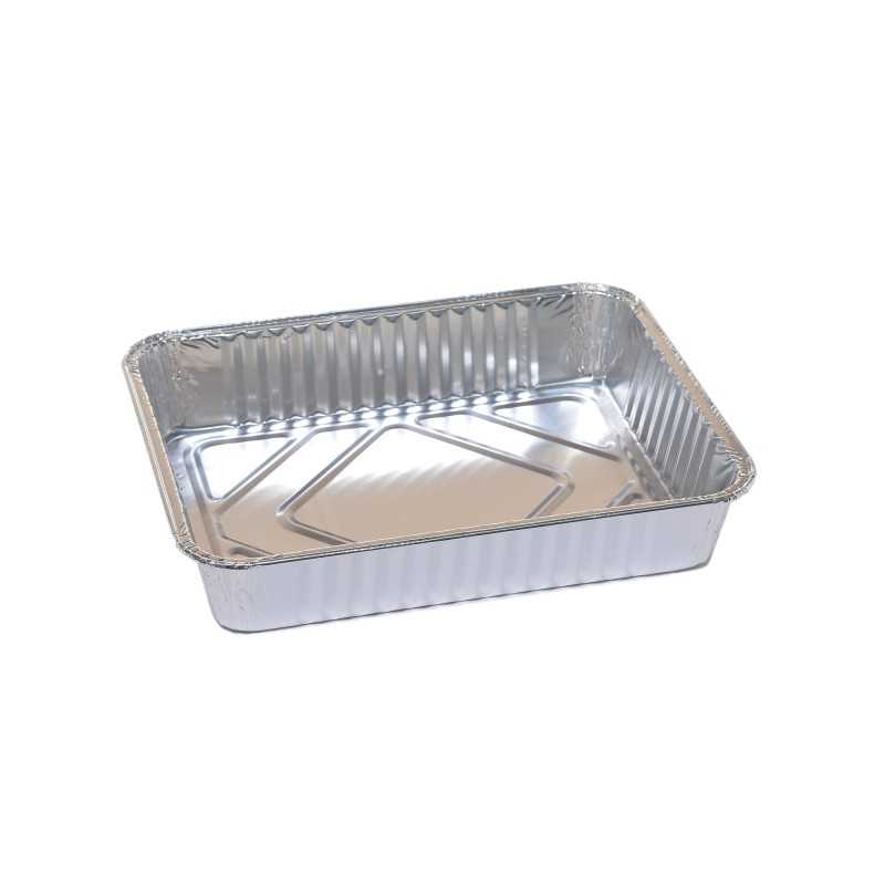 Contenitore alluminio 184 rettangolare 22,6x17,6 cm | Crovegli
