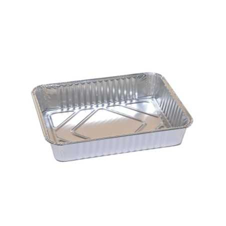 Contenitore alluminio 184 rettangolare 22,6x17,6 cm | Crovegli