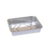 Contenitore alluminio 184 rettangolare 22,6x17,6 cm | Crovegli