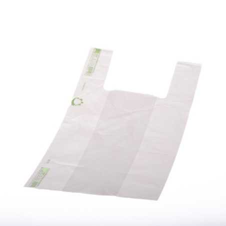 Shopper biodegradabile compostabile 30x60 cm 13 g trasporto merce | Crovegli