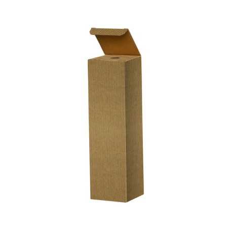 Scatola bottiglia Magnum cartone onda scoperta avana 39,5x10,5 cm | Crovegli