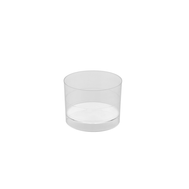 Coppetta Zero cilindrica trasparente 60cc finger food | Crovegli