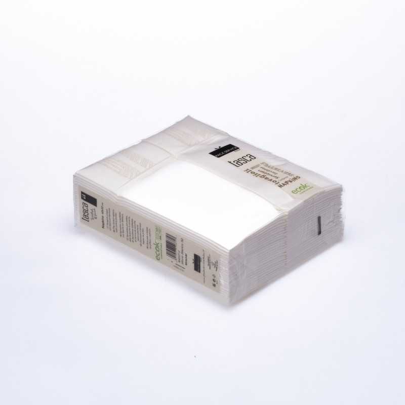 Tovagliolo Airlaid tasca portaposate bianco 1 velo 40x32 cm | Crovegli