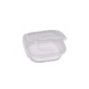Contenitore PP 500cc piatto 15,5x15,5 cm H 3,7 cm microonde | Crovegli
