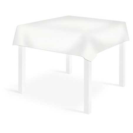 Tovaglia carta secco Airlaid bianca 120x120 cm monouso | Crovegli
