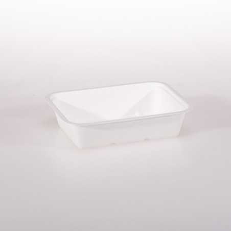 Vaschetta cellulosa 14x19,2 cm h4,5 cm 750 ml microonde | Crovegli