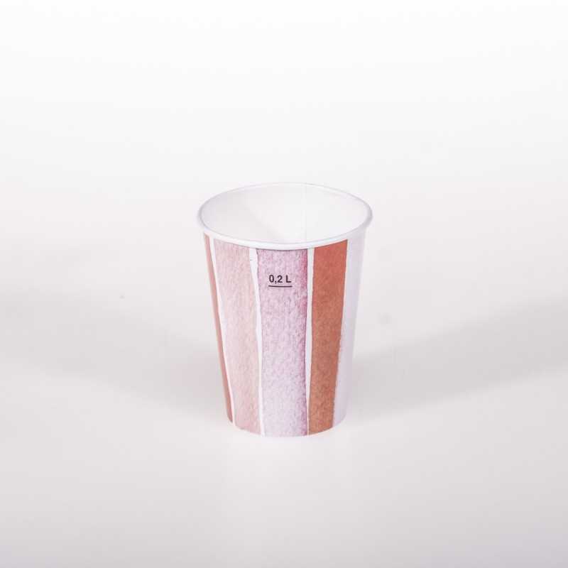 Bicchiere cartoncino Bellavita 250 cc frappè granite frullati | Crovegli