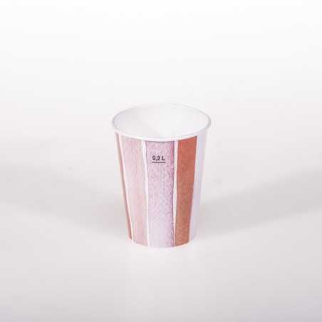 Bicchiere cartoncino Bellavita 250 cc frappè granite frullati | Crovegli