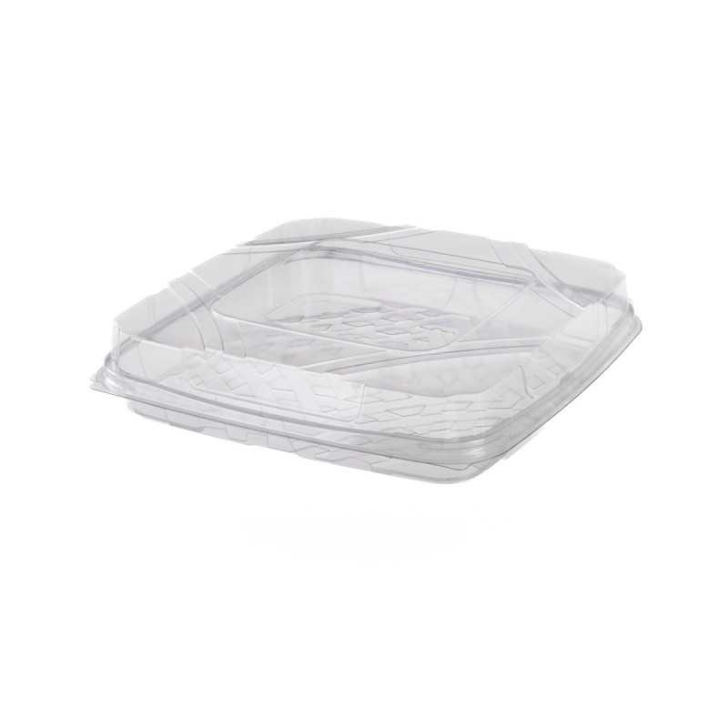 Vaschetta PET quadrata porta torta 22x22 cm H 50 mm | Crovegli