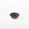 Pirottini rotondi N5 carta antiaderente marroni Ø40 H21 mm | Crovegli