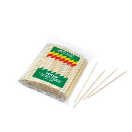 Spiedo bamboo 25 cm spiedini carne pesce frutta gourmet | Crovegli