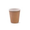 Tazza tripla parete 360 ml marrone antiscotto | Crovegli