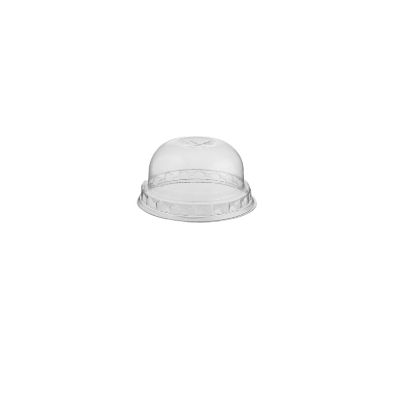 Coperchio cupola PLA bio taglio croce bicchieri K390 bevande fredde | Crovegli