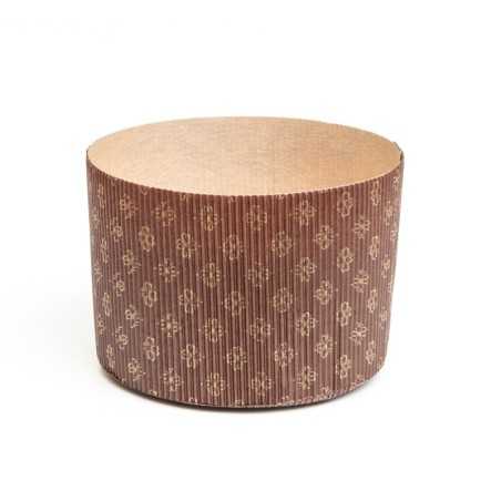 Forma panettone alto Elite cartoncino ondulato 750 g | Crovegli