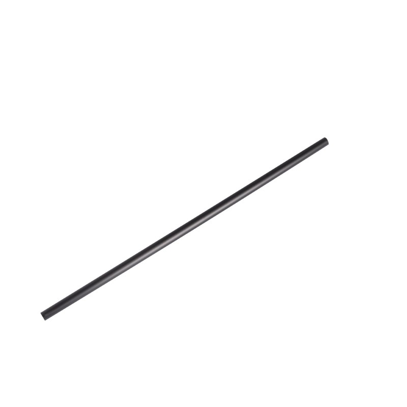 Cannucce dritte nere bio PLA 21 cm diam. 6 mm | Crovegli