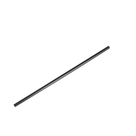 Cannucce dritte nere bio PLA 21 cm diam. 6 mm | Crovegli