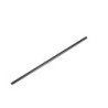Cannucce dritte nere bio PLA 21 cm diam. 6 mm | Crovegli