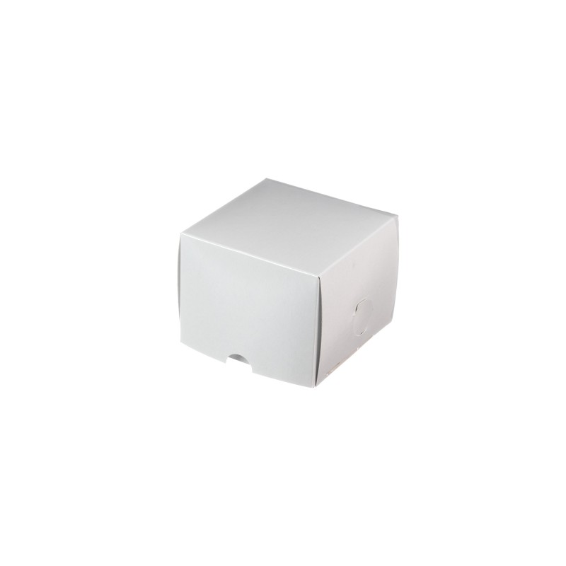 Scatola Dama monoporzione bianco Vitrè 10x10x8 | Crovegli