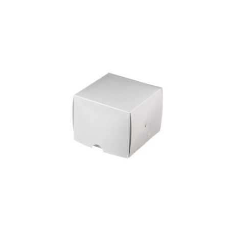 Scatola Dama monoporzione bianco Vitrè 10x10x8 | Crovegli