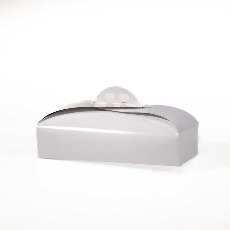 Scatola torta rettangolare bianco Vitrè 15x27x7 | Crovegli
