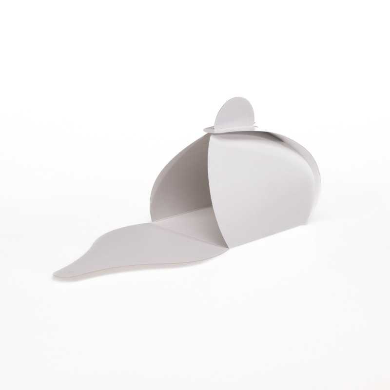 Scatola Dama monopor. bianco Vitrè 13x13x10 | Crovegli