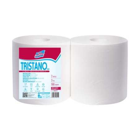 Bobina Tristano pura cellulosa 3 veli 500 strappi | Crovegli
