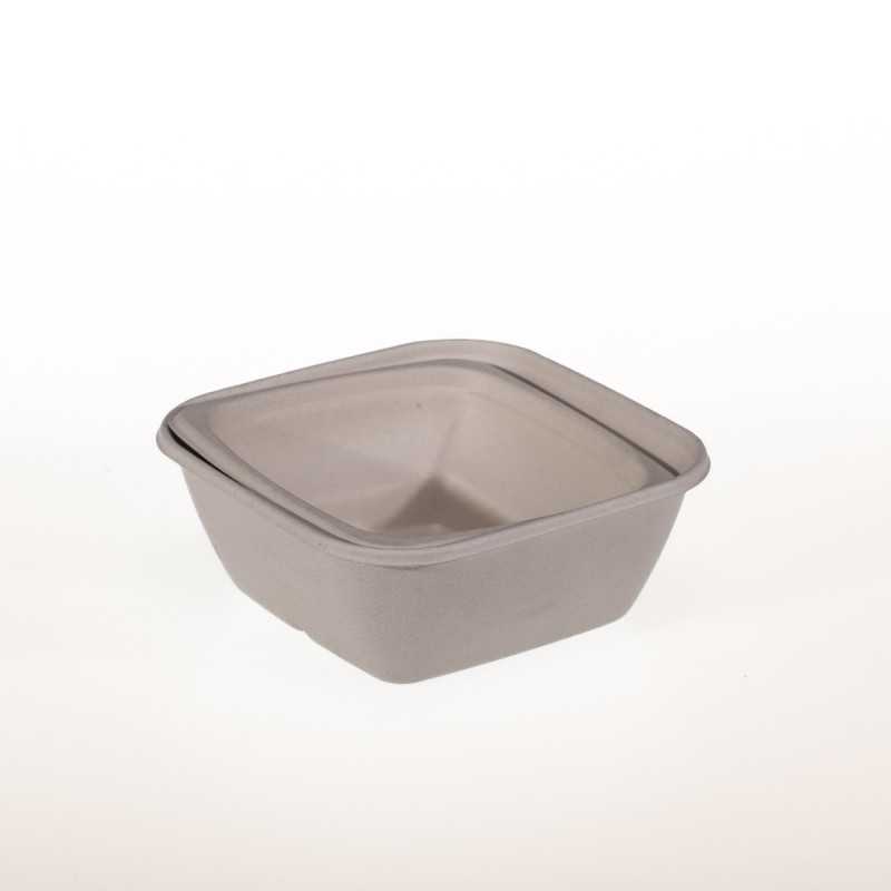 Insalatiera polpa cellulosa 15x15 h6 cm 500 ml | Crovegli