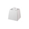 Scatola panettone bianco Vitrè 22x22x22 cm | Crovegli