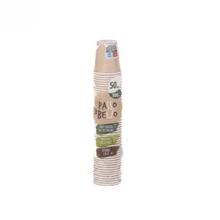 Bicchiere caffè cartoncino avana 100 ml | Crovegli