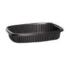 Vaschetta PP nera Cookipack 1250cc 255x189 mm | Crovegli