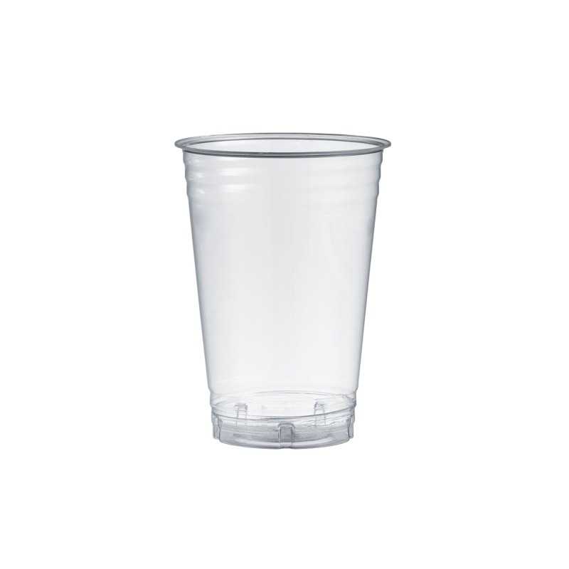 Bicchiere bio compostabile PLA trasparente 570 ml bevande fredde | Crovegli
