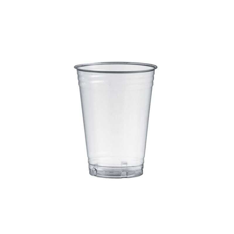 Bicchiere bio compostabile PLA trasparente 250 ml tacca 0,20 bevande fredde | Crovegli