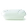 Vaschetta gelato Yetigel ovale EPS bianco 1500cc / 1200gr | Crovegli