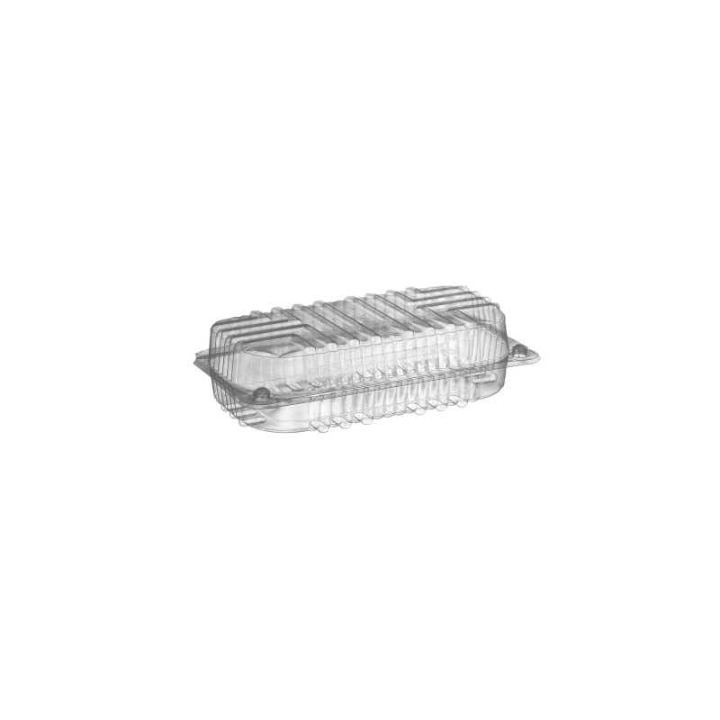 Vaschetta PET rettangolare porta torta 18x9 cm H 50 mm | Crovegli