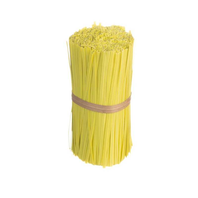 Laccetti Legofix gialli 10 cm chiusura sacchetti | Crovegli