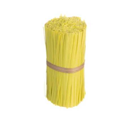 Laccetti Legofix gialli 10 cm chiusura sacchetti | Crovegli