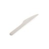 Coltello monouso legno naturale 16 cm biodegradabile compostabile | Crovegli