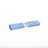 Sacco pattumiera azzurro condominio sottile resistente a rotolo 75x110 cm | Crovegli