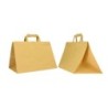 Borsa avana manico piatto Flat XLarge 32+22x24 cm | Crovegli