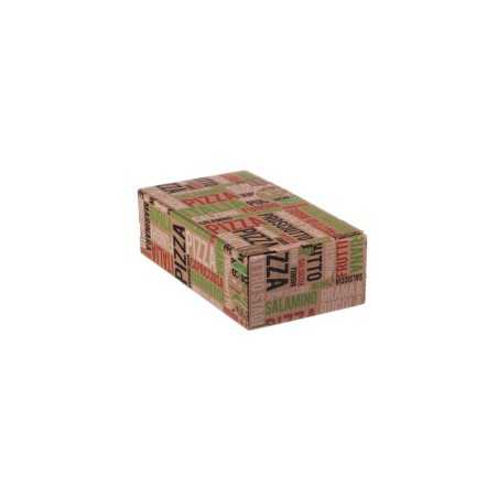 Scatola calzone cartone avana 33x10 H18 cm | Crovegli