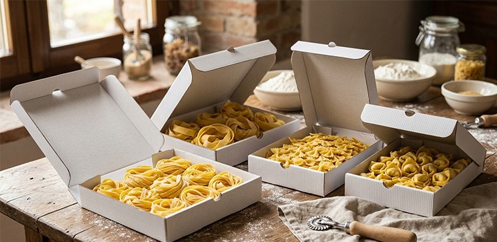 Scatole pasta fresca