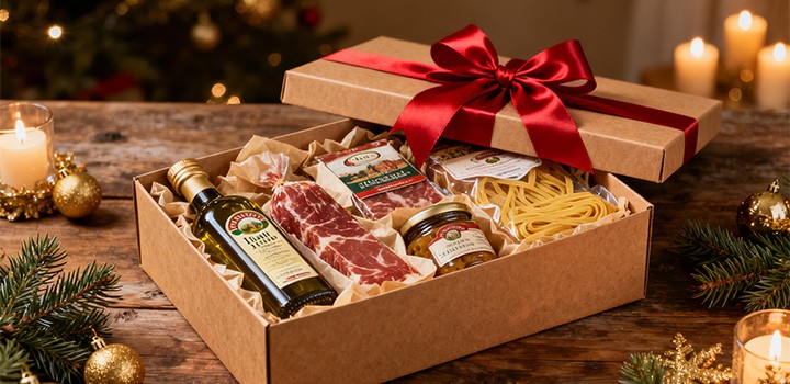 Scatole e cestini enogastronomici